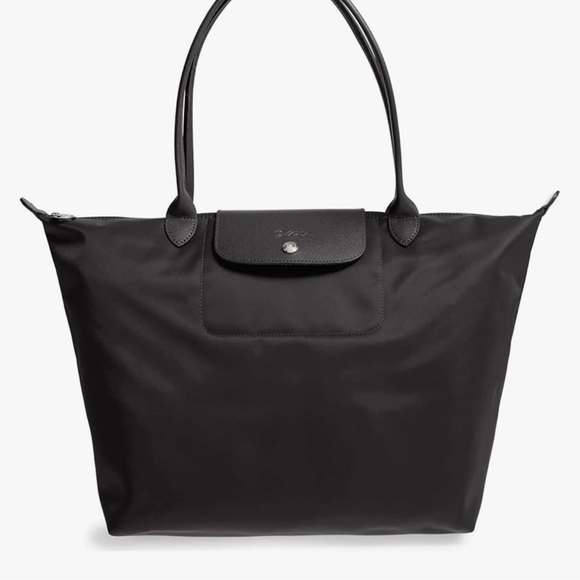 Elegant Black Tote Bag - Picture 1 of 3